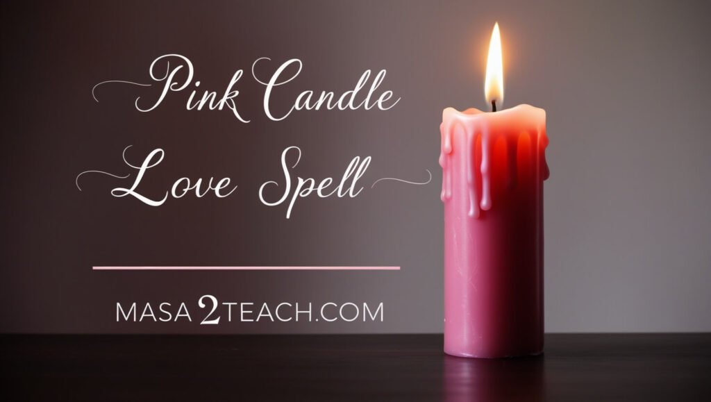 pink candle love spell