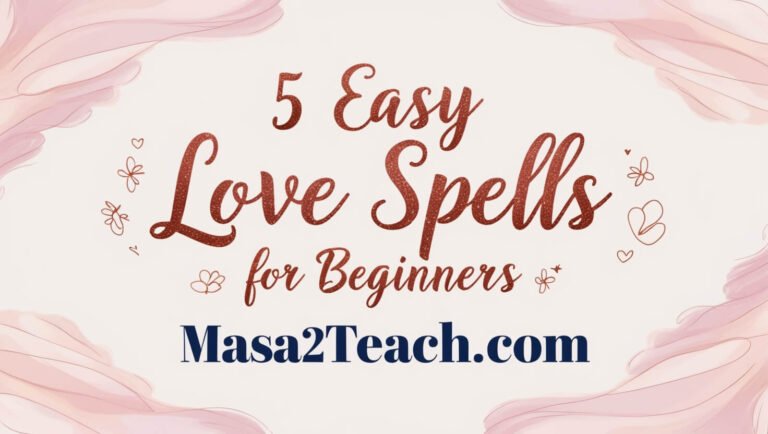 Easy Love Spells for Beginners