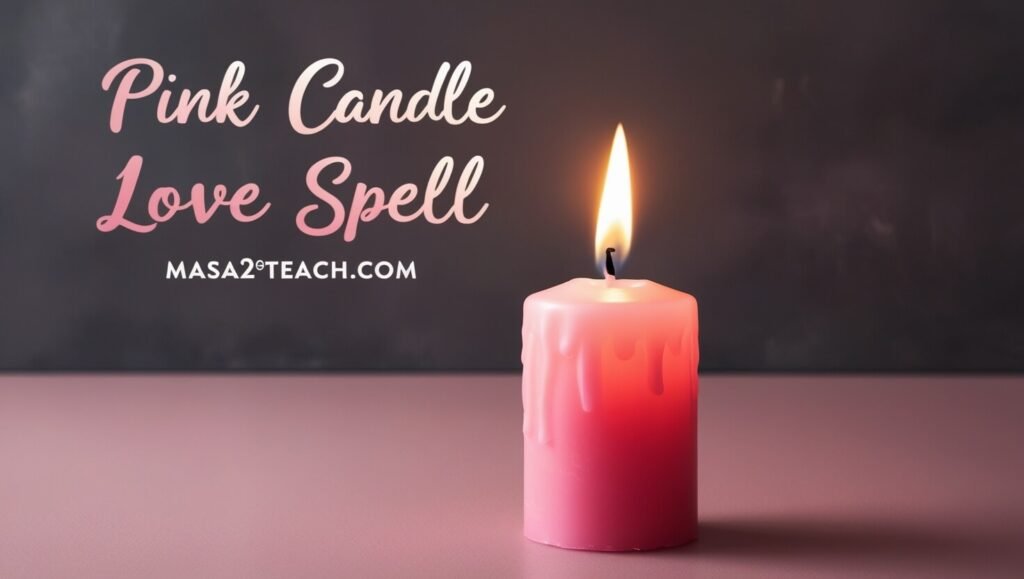 pink candle love spell