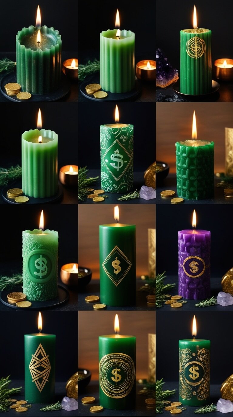 Green Candle Money Spells