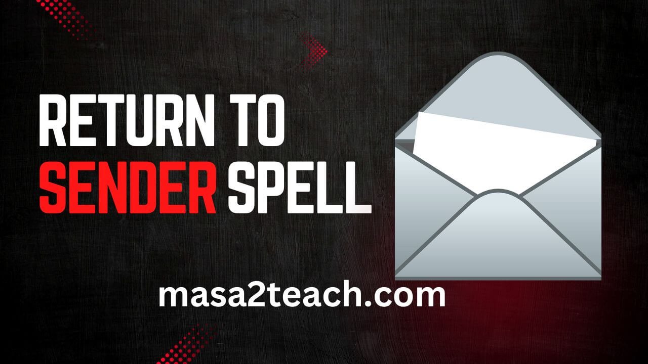 return to sender spell