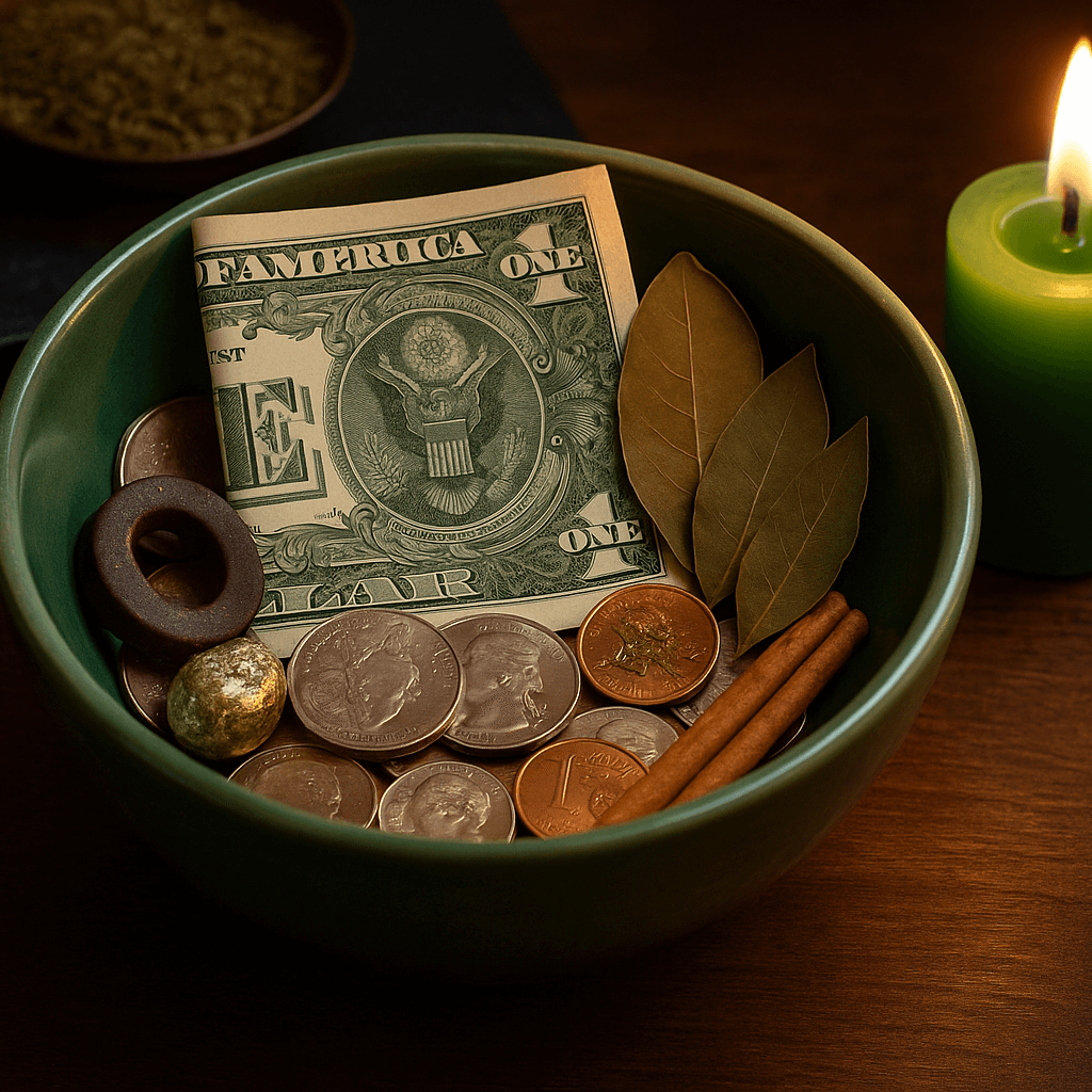 money bowl spell