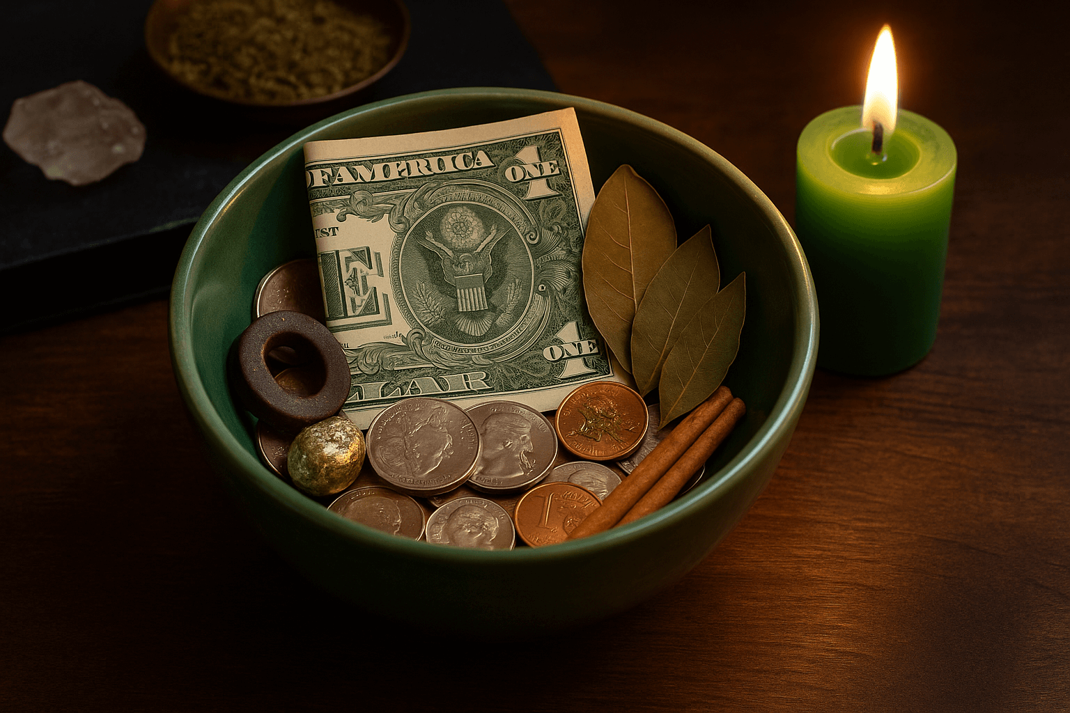 money bowl spell