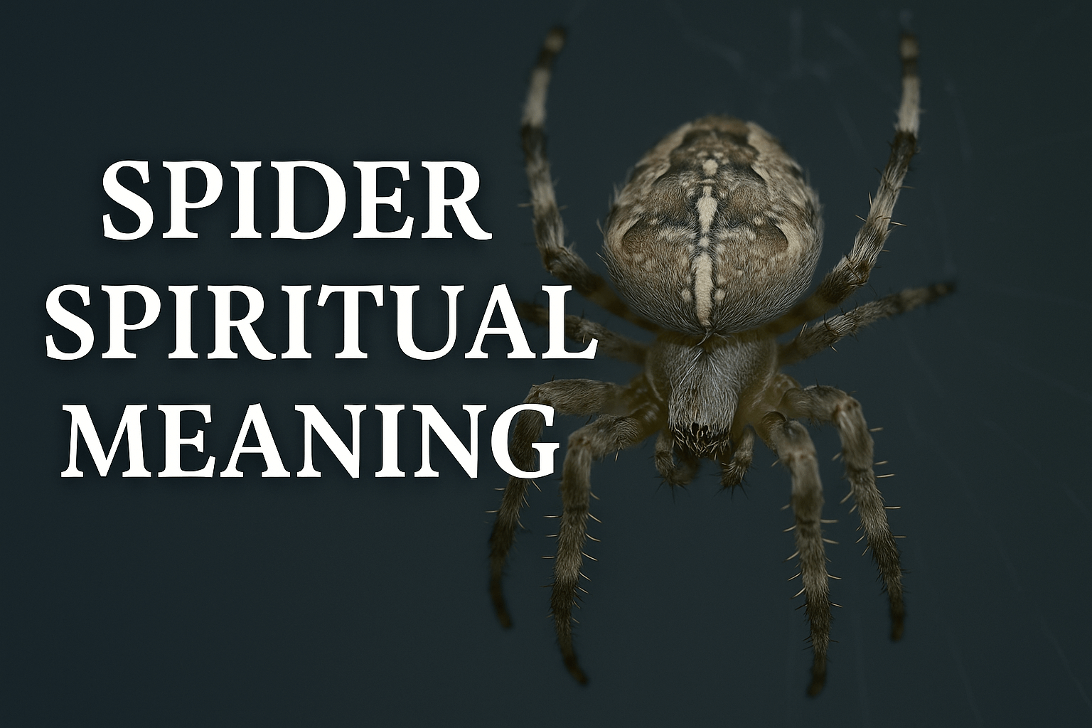 Spider Spiritual Meaning