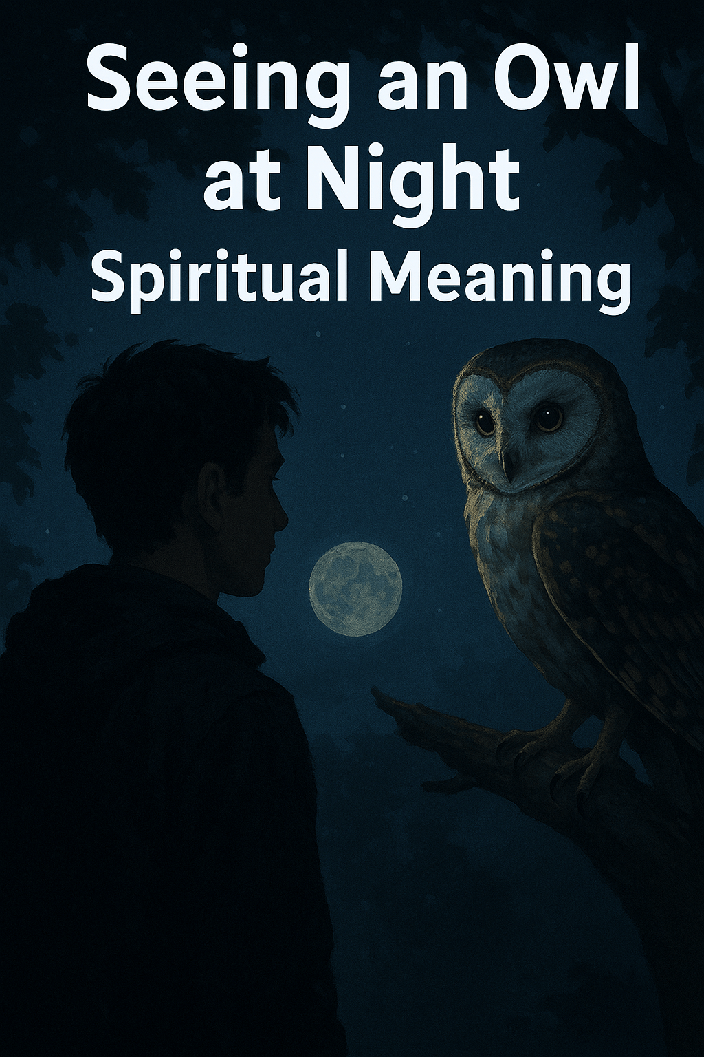 seeing an owl at night spiritual meaning
