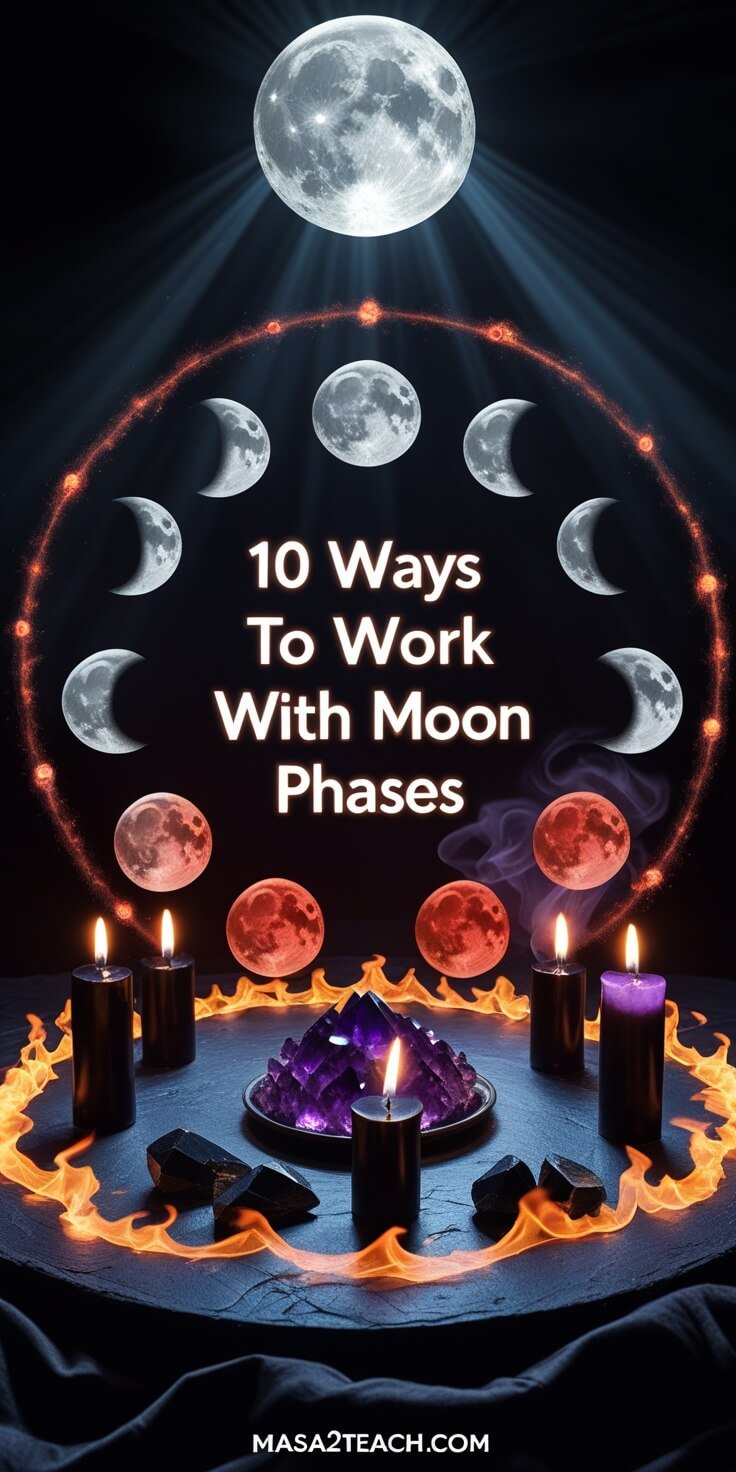 10 Ways to Work With Moon Phases for Manifestation