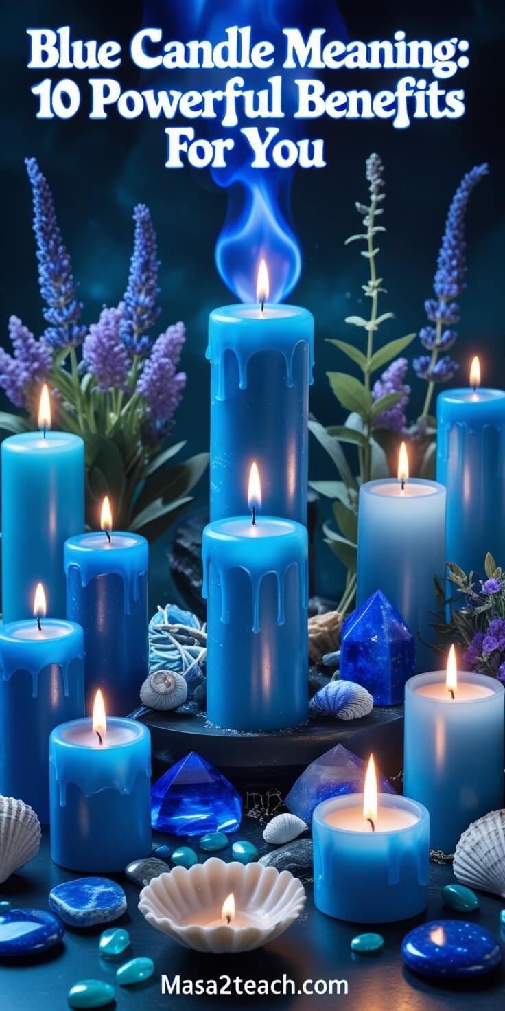 blue candle meaning