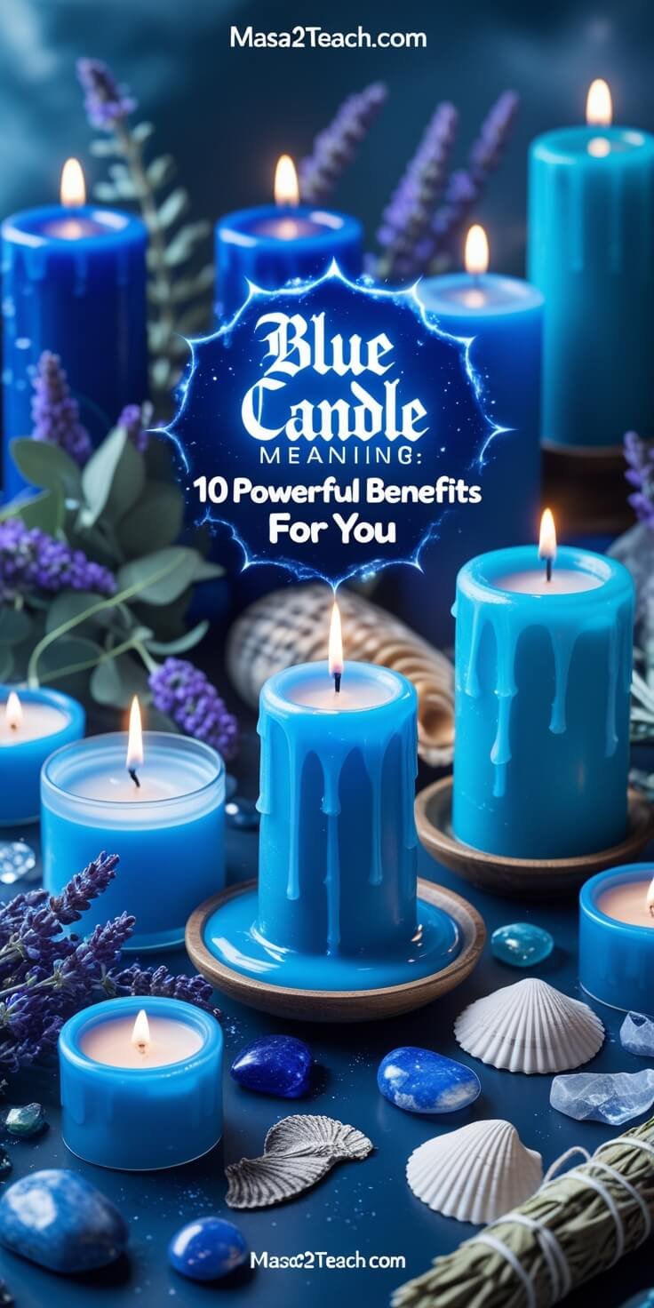 blue candle meaning
