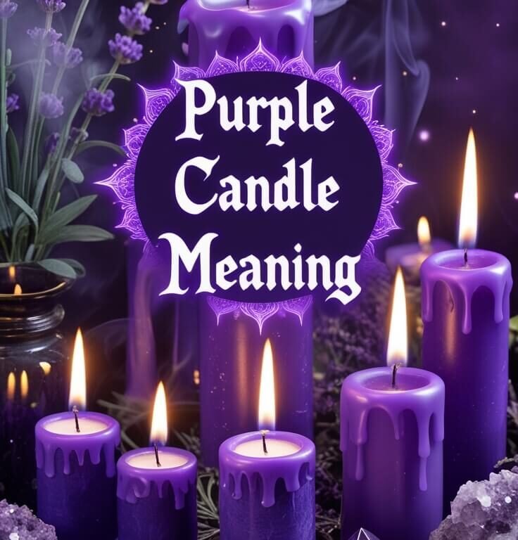 purple candle meaning