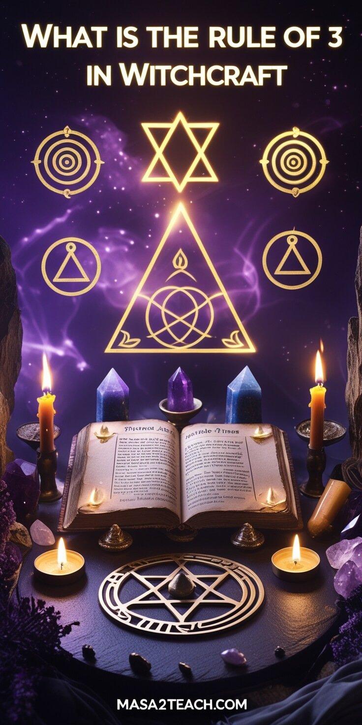 What is the rule of 3 in witchcraft