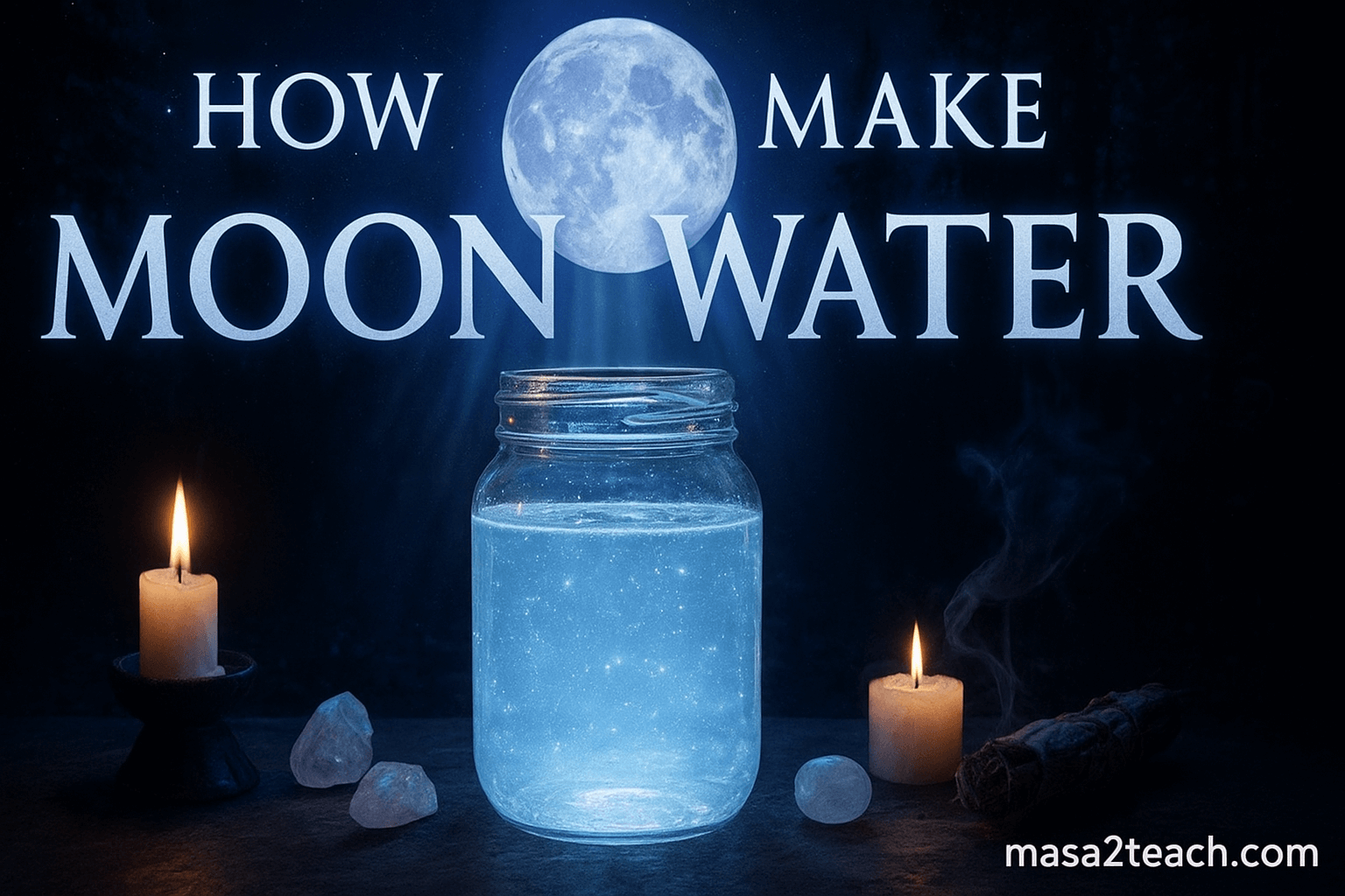 how to make moon water