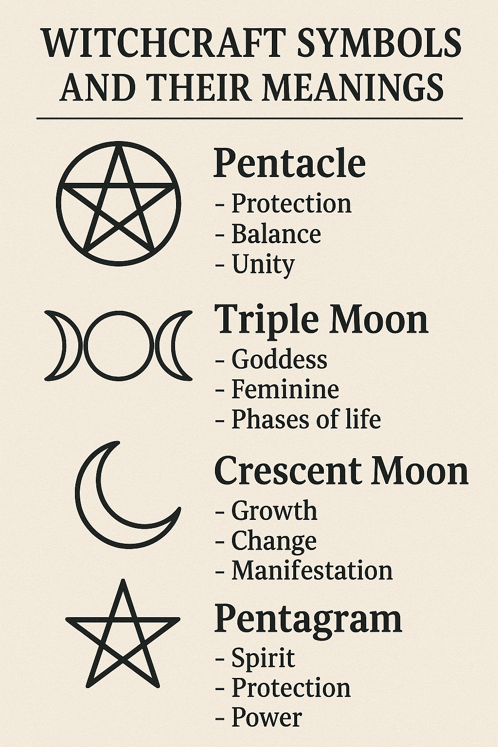 Witchcraft Symbols