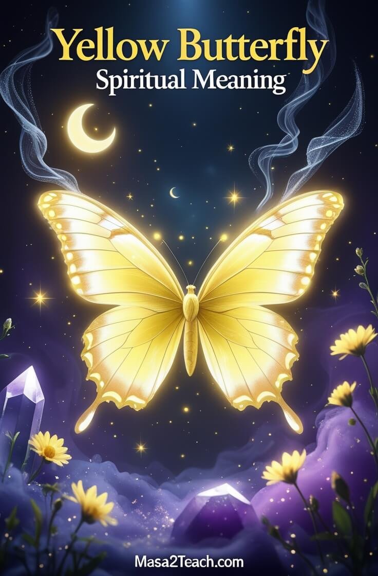 Yellow Butterfly Spiritual Meaning