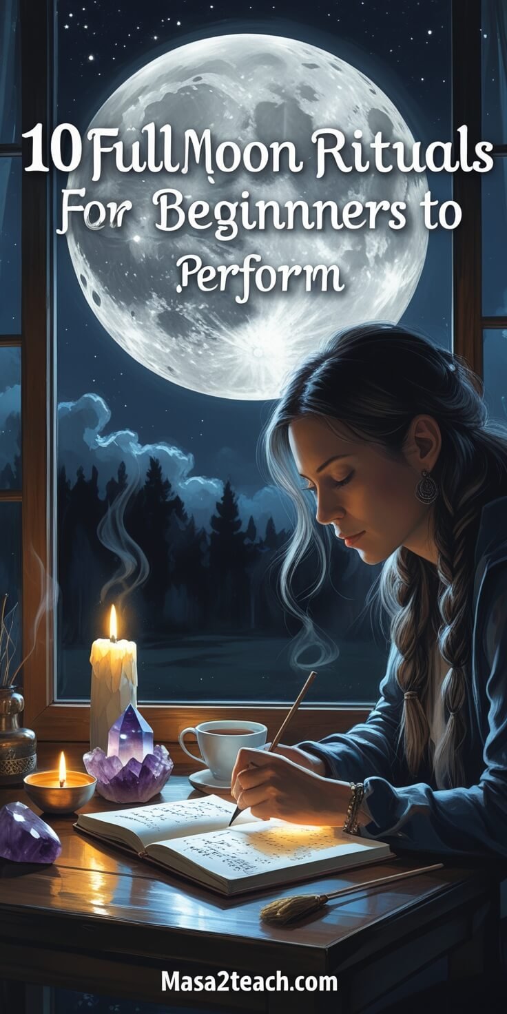full moon rituals for beginners