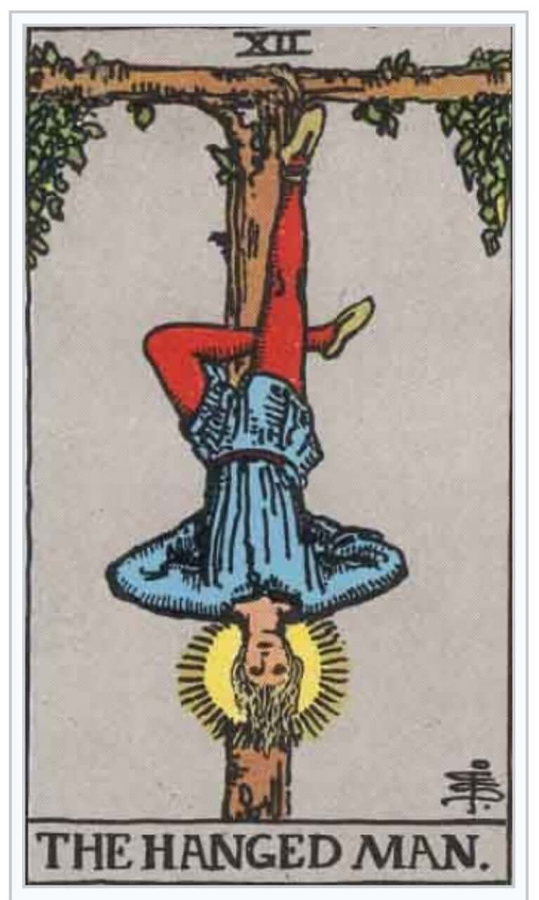 the hanged man tarot card meaning