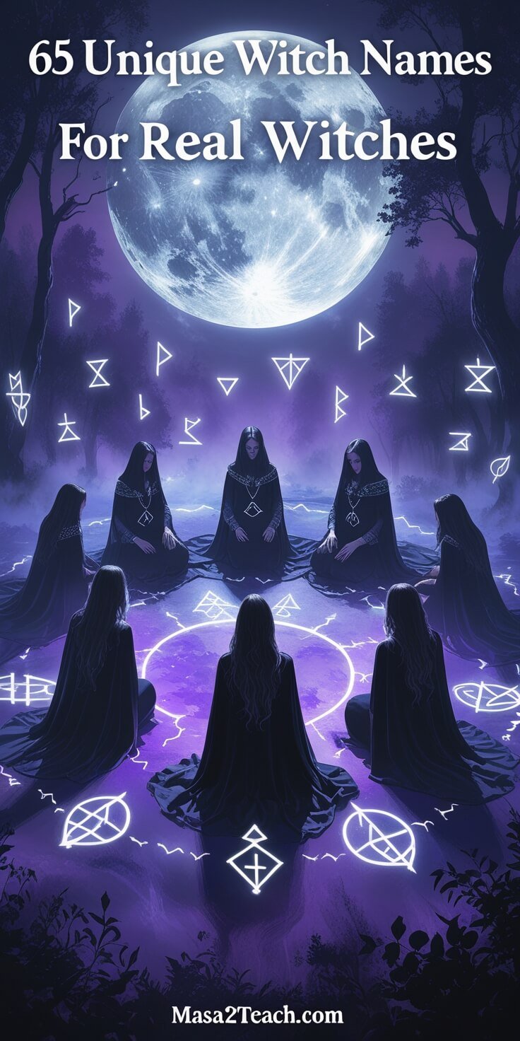 unique witch names
