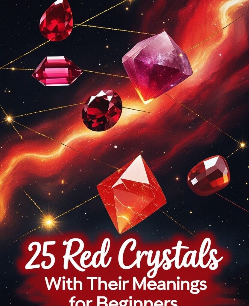 25 Red Crystals Meanings, Uses and Benefits