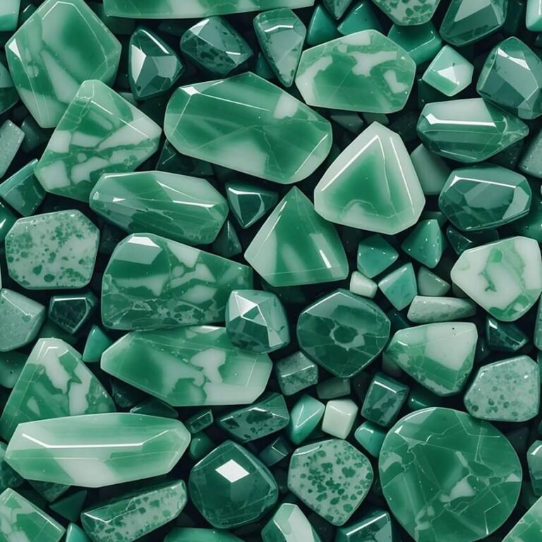 Jade healing crystal