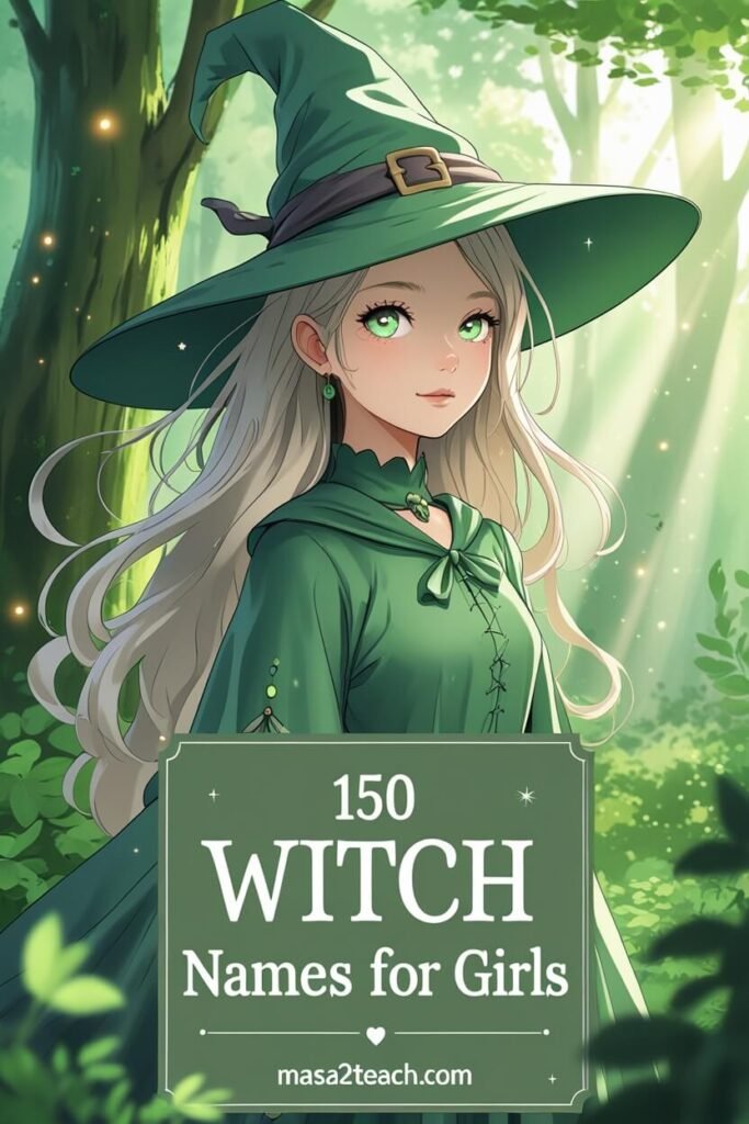 150 Witch Names for Girls and Their Meanings