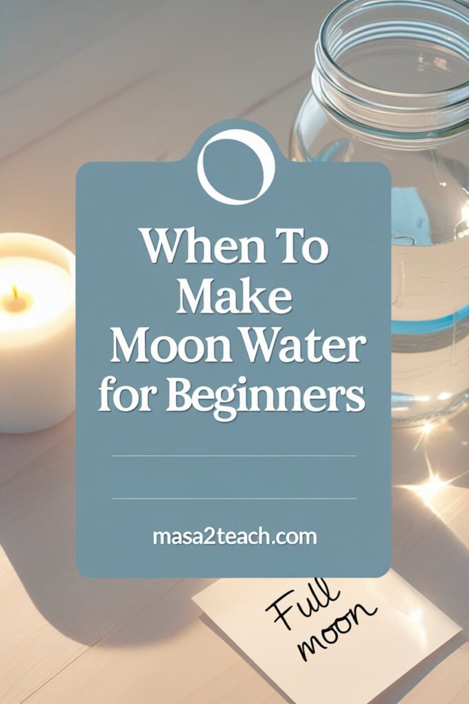 Best Moon Phases for Making Moon Water