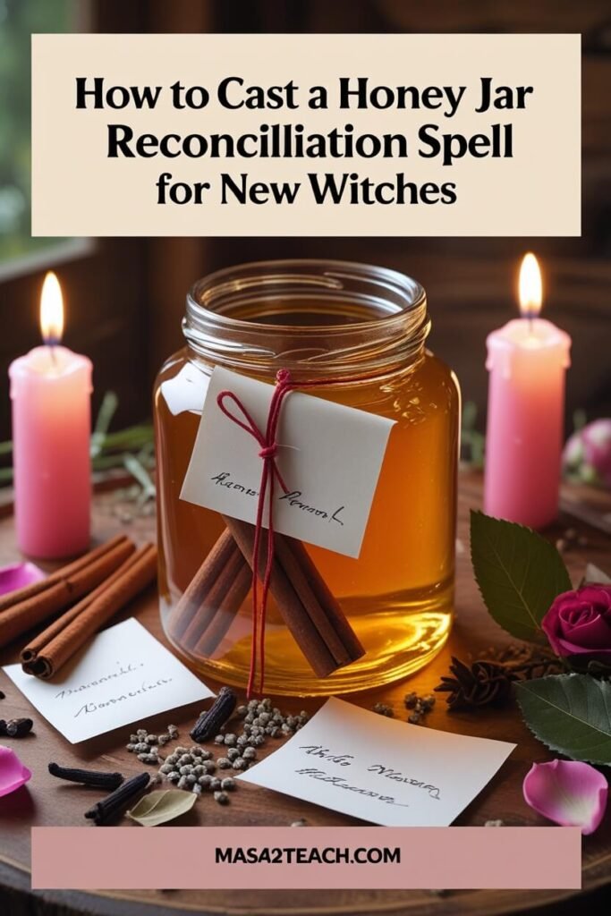 How to Cast Each Honey Jar Reconciliation Spell for New Witches