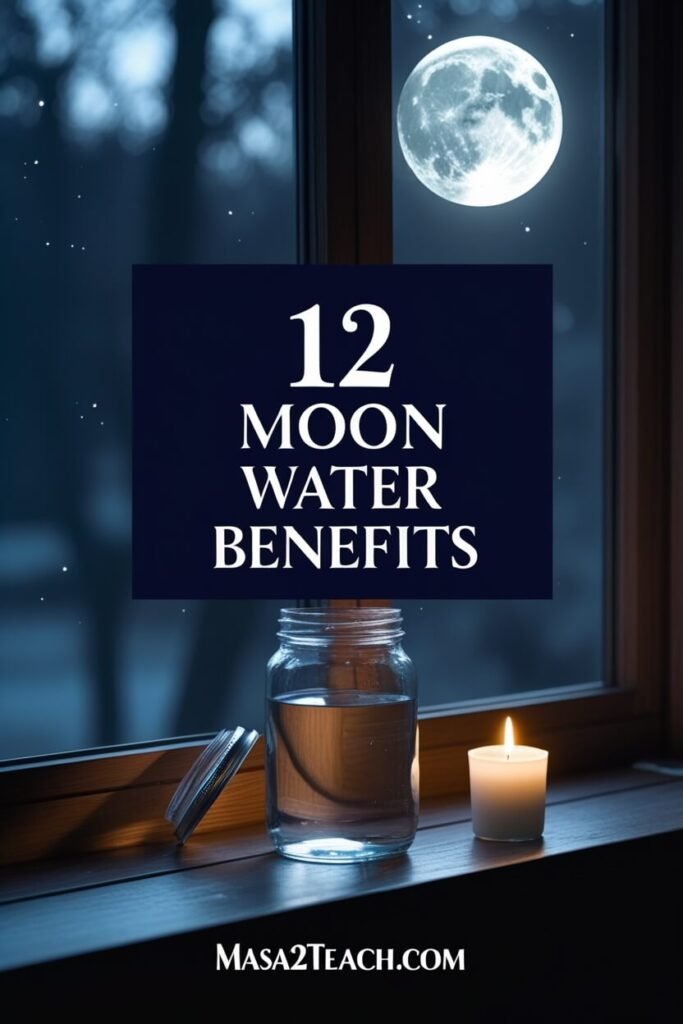 Moon water offers 12 powerful benefits