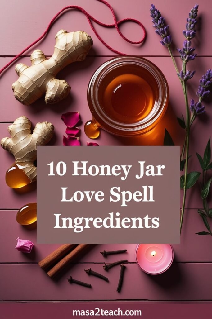 Use Honey Jar Love Spell Ingredients