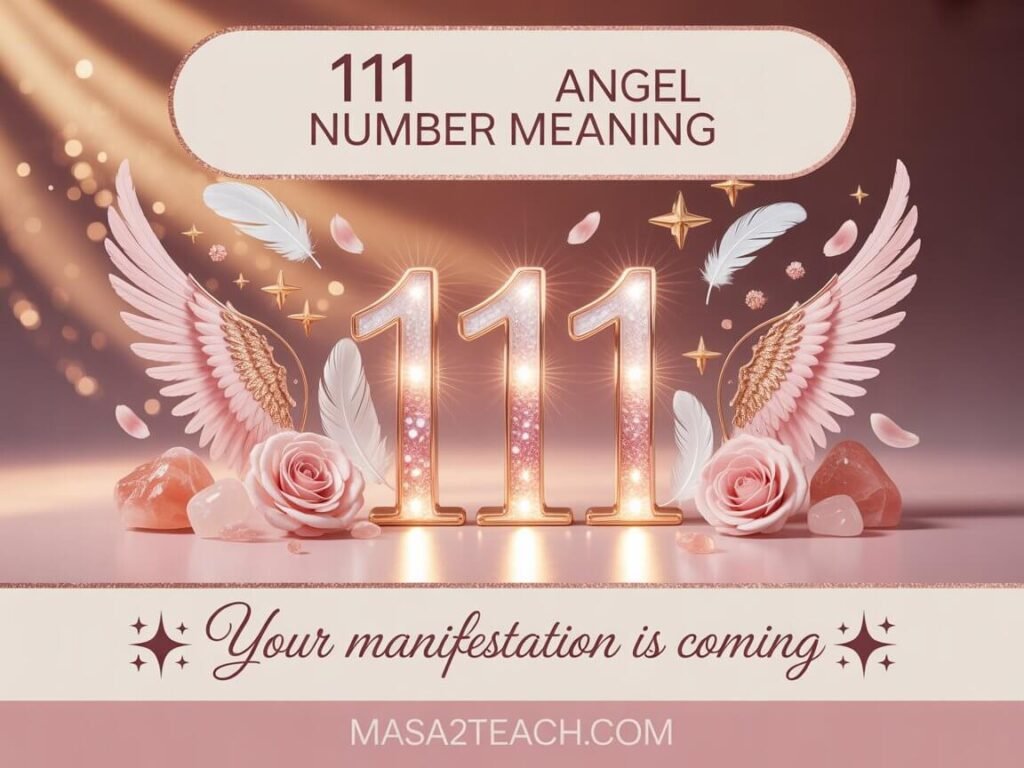 What Does 111 Angel Number Mean