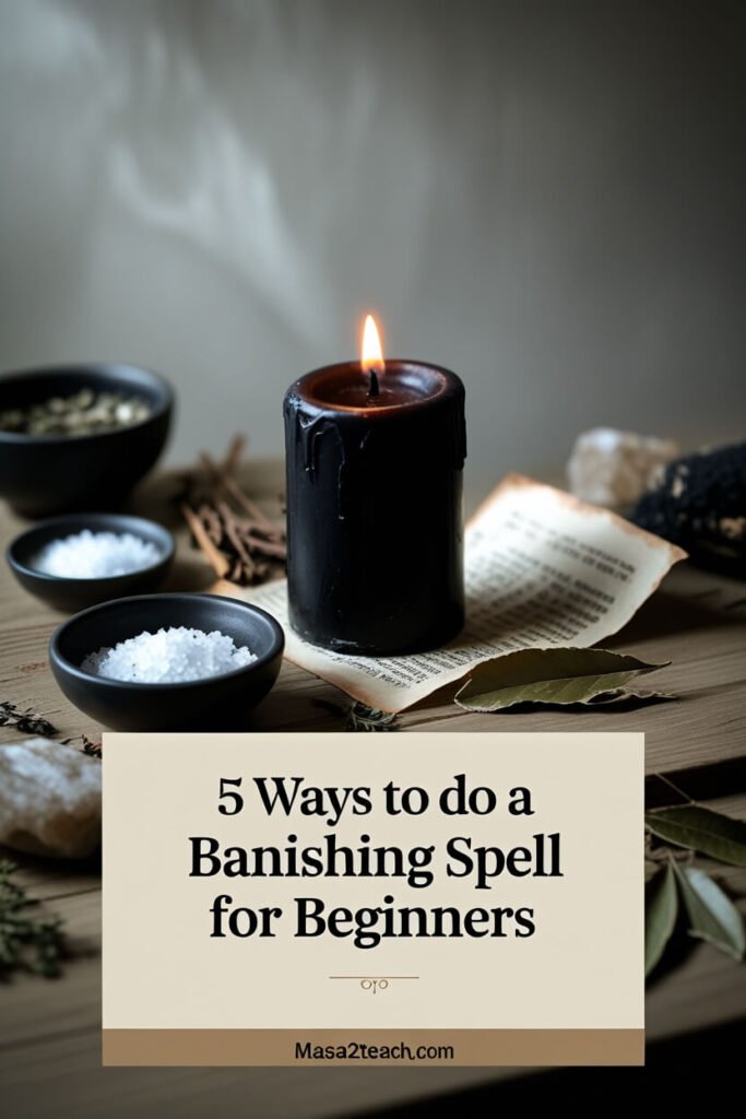 When to Use a Banishing Spell