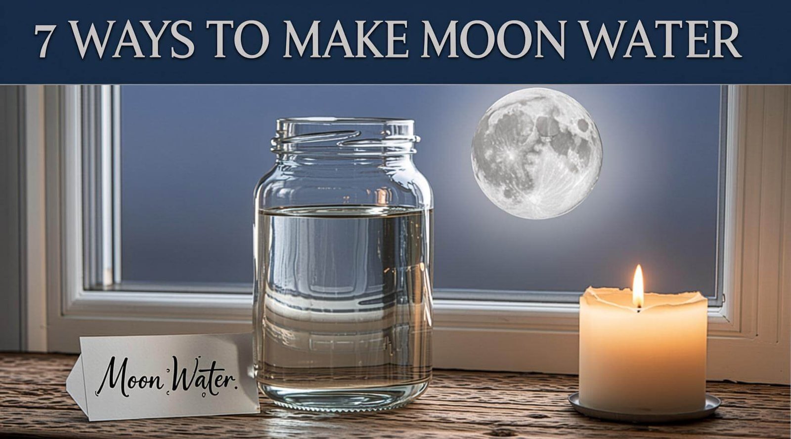How to make moon water