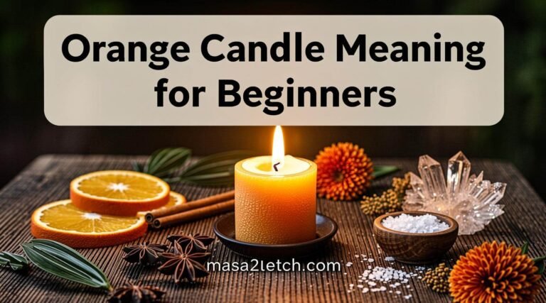 Orange Candle Meaning