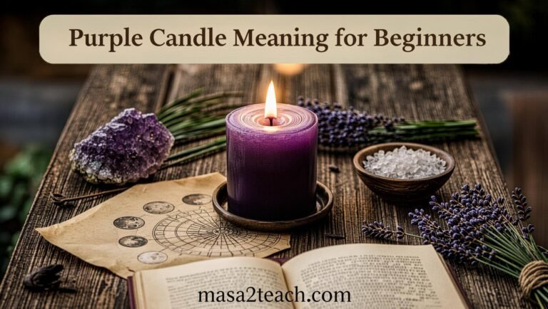 Purple Candle Meaning