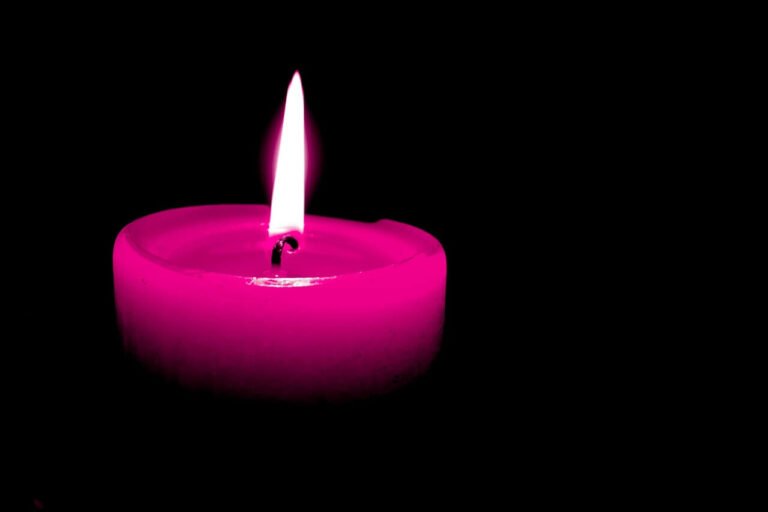 pink candle meaning